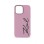 KARL LAGERFELD Maska za iPhone 14 Pro Max SILICONE SIGNATURE PURPLE (KLHCP14XSKSVGU)