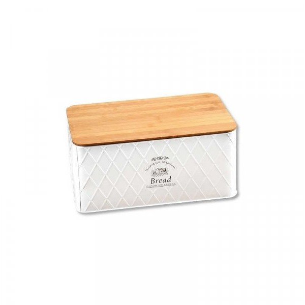 KESPER Kutija za hleb 28x18x13cm bela