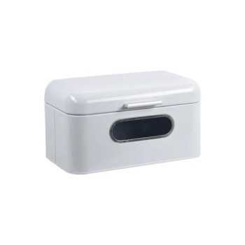KESPER KUTIJA ZA HLEB METALNA 30X18X15CM BELA
