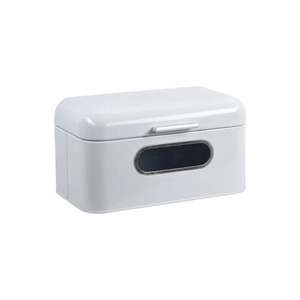 KESPER KUTIJA ZA HLEB METALNA 30X18X15CM BELA