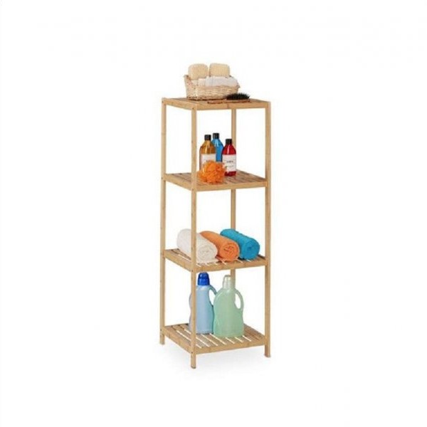 KESPER Višenamenska polica 4 bambus 35X35X115CM KSP19434