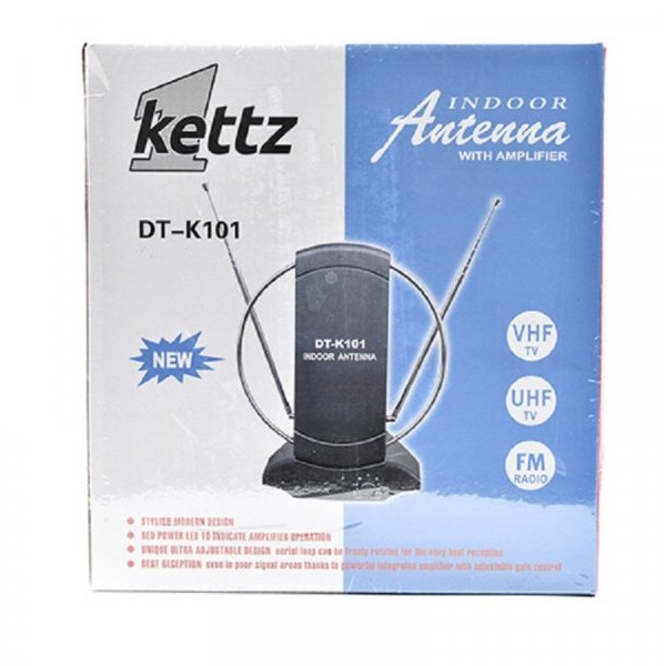 KETTZ Sobna TV/FM antena DT-K101 + pojačivač 00K101