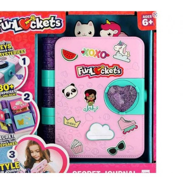 KIDZ DELIGHT Funlockets secret journal