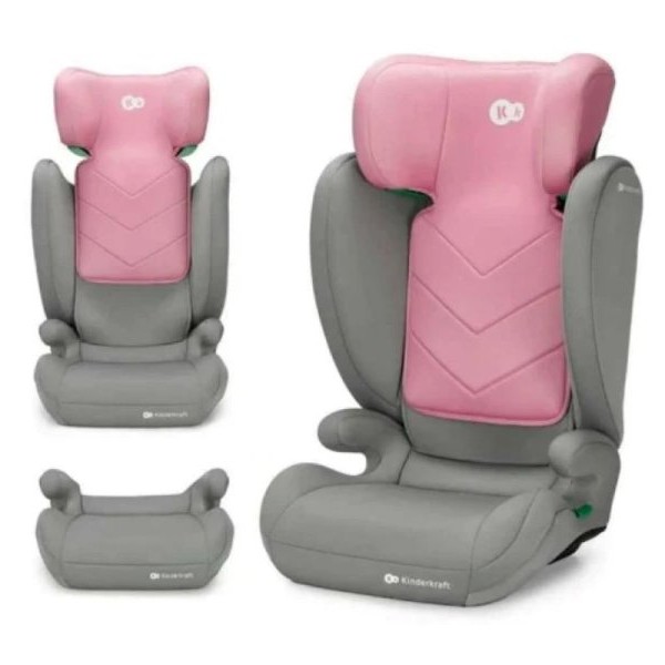 KINDERKRAFT Auto sedište I-SPARK I SIZE 100-150CM Pink