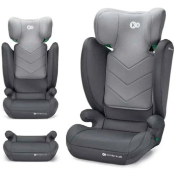 KINDERKRAFT Auto sedište I-SPARK I SIZE 100-150CM Sivo