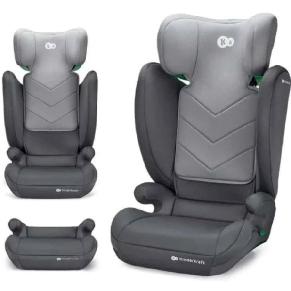 KINDERKRAFT Auto sedište I-SPARK I SIZE 100-150CM Sivo