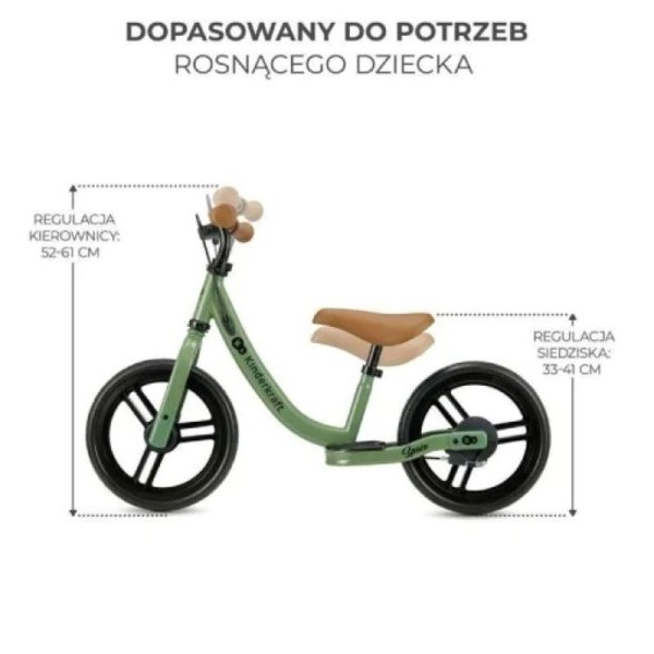 KINDERKRAFT BICIKL GURALICA SPACE LIGHT GREEN
