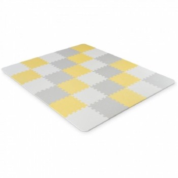 KINDERKRAFT Podloga za igru puzzle LUNO yellow