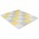 KINDERKRAFT Podloga za igru puzzle LUNO yellow