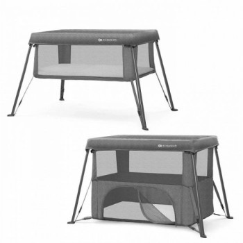 KINDERKRAFT Prenosivi krevetac CAMI 3U1 GREY