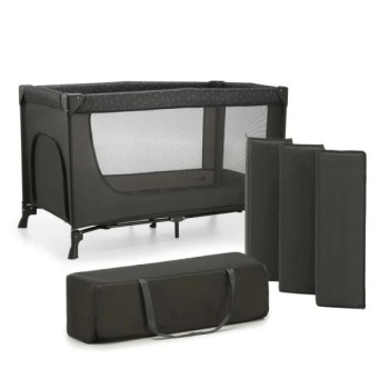 KINDERKRAFT Prenosivi krevetac JOY 2 DARK GREY