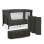 KINDERKRAFT Prenosivi krevetac JOY 2 DARK GREY