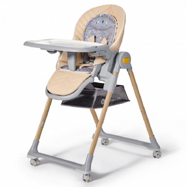 KINDERKRAFT Stolica za hranjenje LASTREE wood