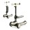 KINDERKRAFT Trotinet halley Stone white