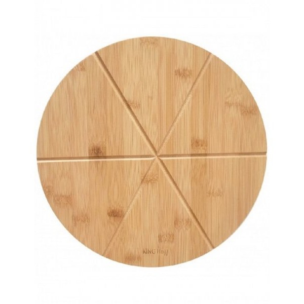 KINGHOFF Daska za sečenje pizze bambus 35cm KH1565