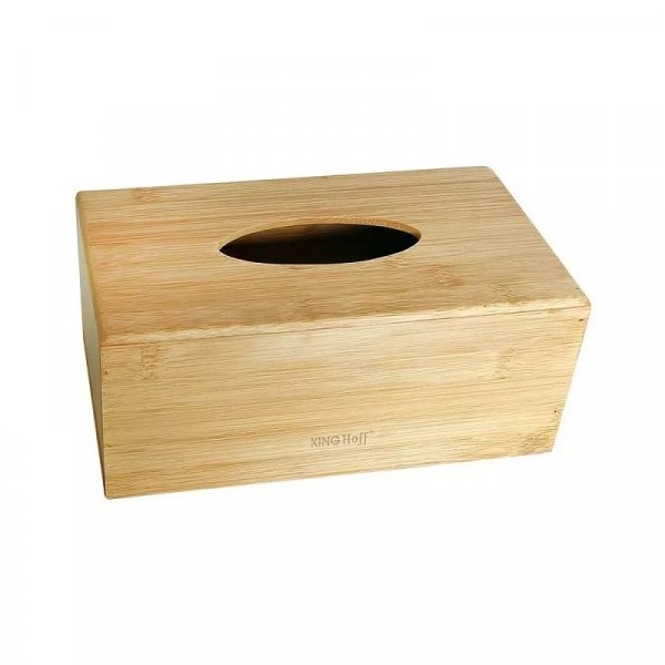 KINGHOFF KH1690 DRŽAČ ZA PAPIR BAMBUS 26.4X15X11.2CM