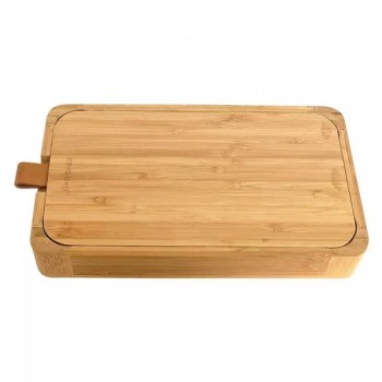 KINGHOFF KH1695 KUTIJA ZA NAKIT I ŠMINKU BAMBUS 24X14X3.5CM