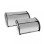 KINGHOFF KH3201 SET KUTIJA ZA HLEB METALNA SILVER