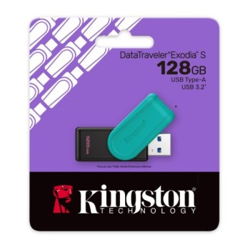 KINGSTON 128GB DataTraveler Exodia S USB 3.2 Gen1 DTXS/128GB
