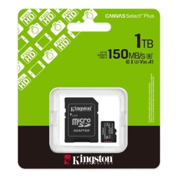 KINGSTON 1TB, MicroSD sa SD adapterom, Canvas Select Plus (SDCS3/1TB)
