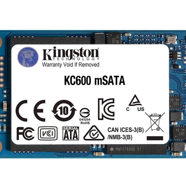 KINGSTON 256GB, mSATA III, 550MB/s / 500MB/s, SKC600MS/256G