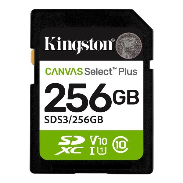 KINGSTON 256GB, SD kartica, Canvas Select Plus (SDS3/256GB)