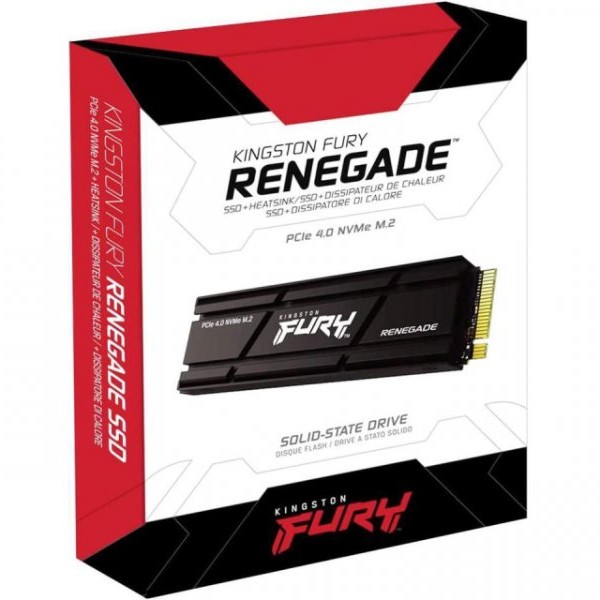 KINGSTON 4TB M.2 NVMe SSD Fury Renegade (SFYRDK/4000G)