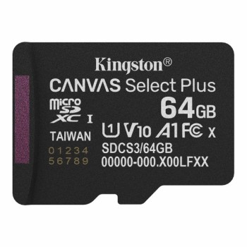 KINGSTON 64GB, MicroSD, Canvas Select Plus (SDCS3/64GBSP)