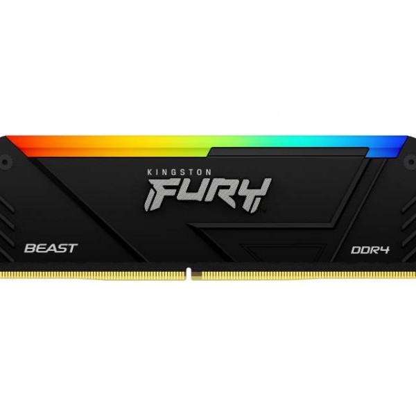 KINGSTON DIMM DDR4 16GB 3200MT/s KF432C16BB12A/16 FURY Beast RGB Black XMP