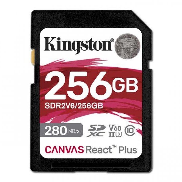 KINGSTON Memorijska kartica SDR2V6/256GB 256GB SDXC UHS-II 280R/150W U3 V60