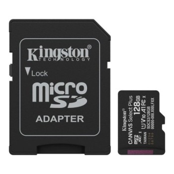 KINGSTON Memorijska kartica U1 V10 SDXC 128GB Canvas Select Plus G3 150R SDCS3/128GB + adapter
