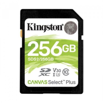 KINGSTON Select Plus Klasa10 256 GB SD