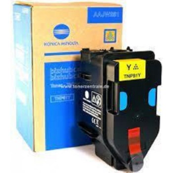 KONICA MINOLTA TNP-81 Yellow  (AAJW251)