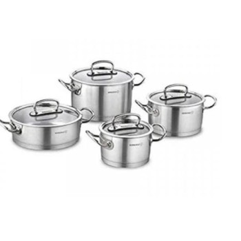 KORKMAZ Set Samara 8pcs Inox (A1964)