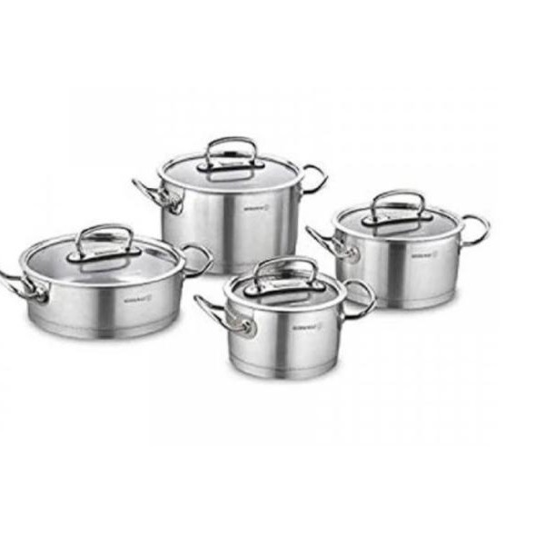 KORKMAZ Set Samara 8pcs Inox (A1964)