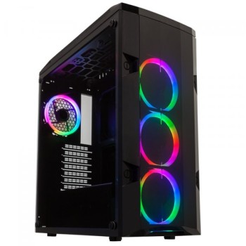 LC POWER GAMING 998B-ON RAMBOT USB3.0 BLACK