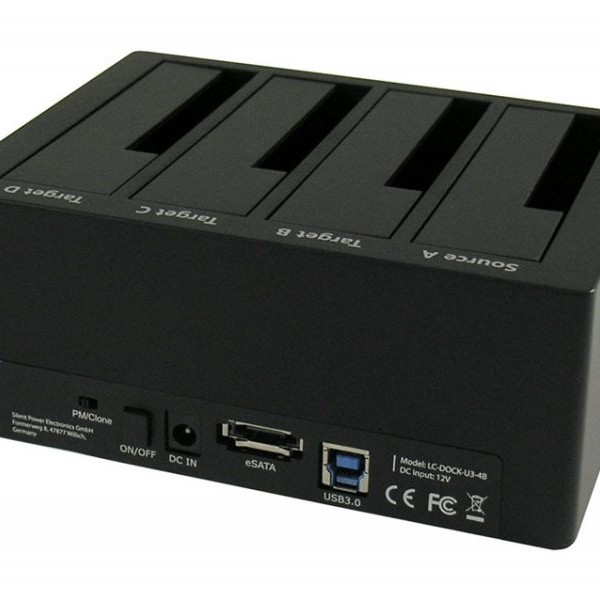 LC POWER LC-DOCK-U3-4B HDD docking stanica