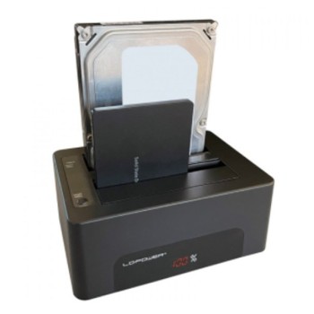 LC POWER LC-DOCK-U3-V crni sa displejom HDD docking station 2xSSD/HDD