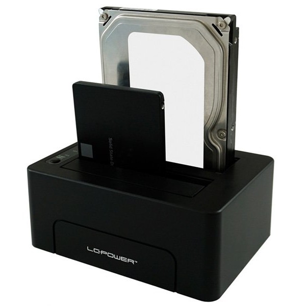 LC POWER LC-DOCK-C HDD DOCKING USB3.1 GEN.2 2.5/3.5 HDD/SSD