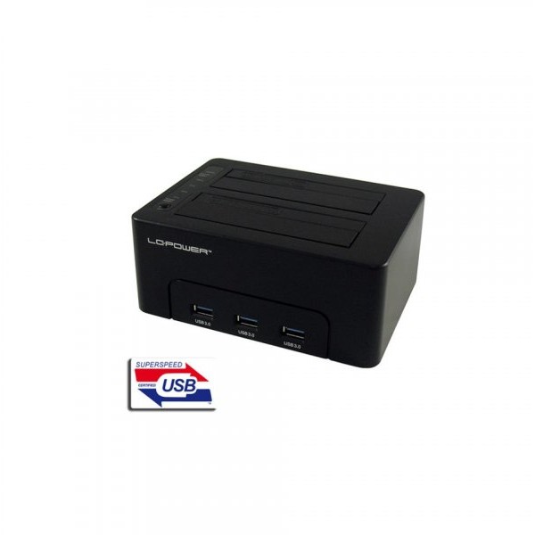 LC POWER LC-DOCK-U3-HUB HDD priključna stanica