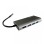 LC POWER LC-HUB-C-MULTI-5 USB Type C HUB card reader, charging, RJ45, HDMI anthracite/black