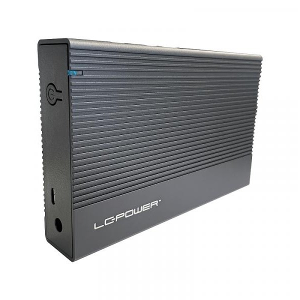 LC POWER LC-35U3-C Black USB-C 3.5'' USB3.2 Gen2x1