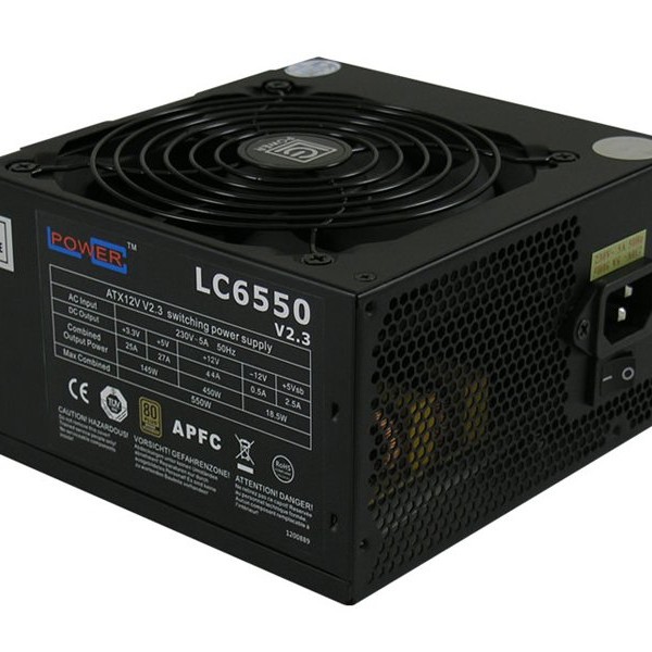 LC POWER LC6550 550W V2.3 80 Plus BRONZE