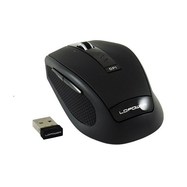 LC POWER Mouse USB Wireless LC Power LC-M800BW 2.4Ghz Wireless 2000dpi Black