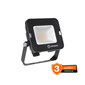 LEDVANCE LED reflektor 10W hladno bela, crni
