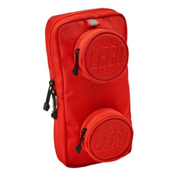 LEGO 1×2 KOCKA TORBA NA JEDNO RAME: CRVENA