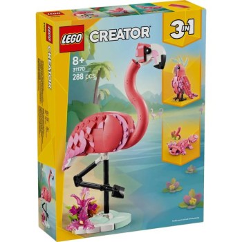 LEGO 31170 Divlje životinje: Ružičasti flamingo