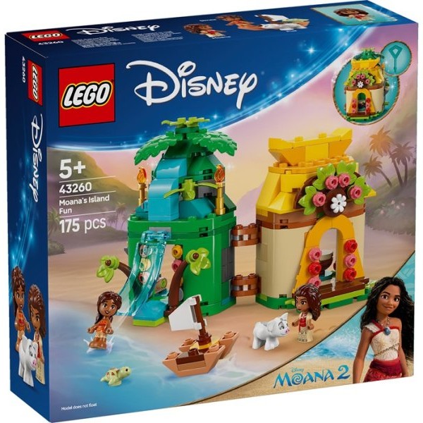 LEGO 43260 Vajanina ostrvska zabava