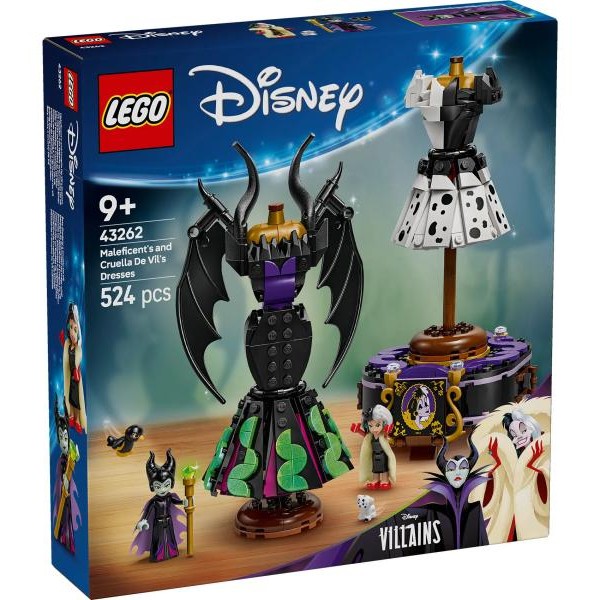 LEGO 43262 Haljine Grdane i Kruele de Vil