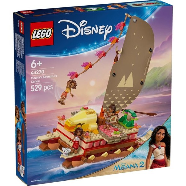 LEGO 43270 Vajanin kanu za avanturu